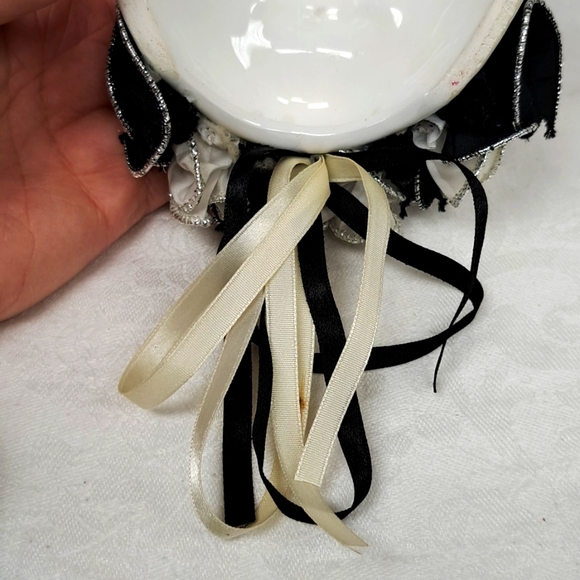 Vintage 1980’s handpainted harlequin ceramic mask wall hanging - Picture 4 of 6